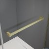 Radaway Essenza Pro Brushed Gold Kdj kabina 80x90cm lewa szczotkowane złoto 10097080-99-01L/10098090-01-01